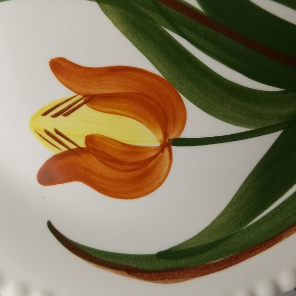 Blue Ridge Southern Potteries Dutch Tulip Plate - Picture 5 of 14